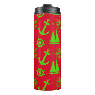 Bouteilles Isothermes Vacances de Noël Nautique Côte Verte et Rouge