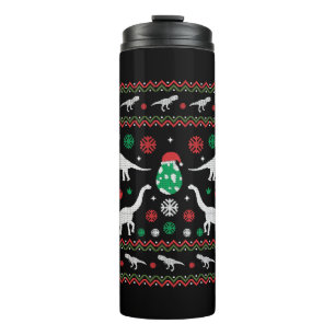 Bouteilles Isothermes Vacances Vilain Sweat de Noël DINOS T REX EGG FUN