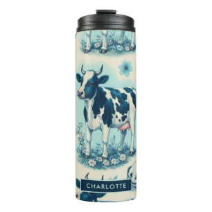Bouteilles Isothermes Vache de ferme vintage sans joint