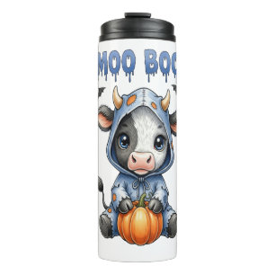 Bouteilles Isothermes Vache de Halloween Moo Boo