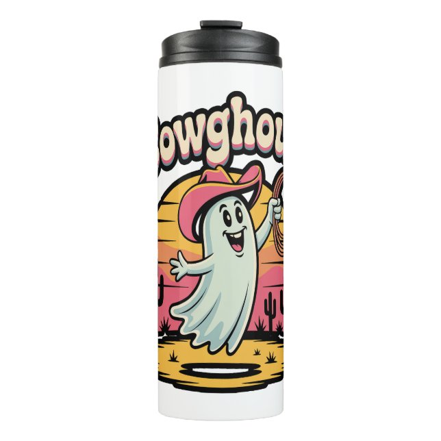 Bouteilles Isothermes Vache Ghoul Halloween Éffrayant (Devant)