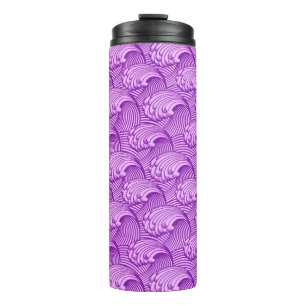 Bouteilles Isothermes Vagues japonaises vintages, Twilight Purple et Lil