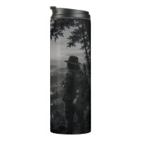 Valley of Dawn Black & White Wanderer Tasse de Voy