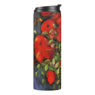 Bouteilles Isothermes Vase aux coquelicots rouges de Vincent van Gogh