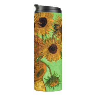 Bouteilles Isothermes Vase with Twelve Sunflowers by Vincent van Gogh