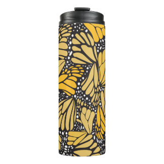 Bouteilles Isothermes Vaso térmico estampado mariposa monarca