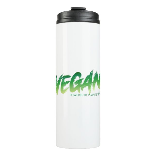 Bouteilles Isothermes Vegan - Propulsé par des plantes (Devant)