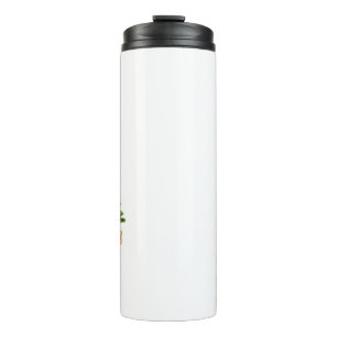 Bouteilles Isothermes Vert, Or, et Cadeaux avec l'Arbre Vert