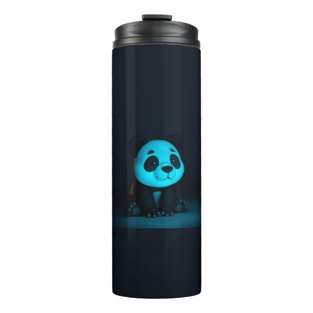 Bouteilles Isothermes Vibes de Panda Mignon (Devant)