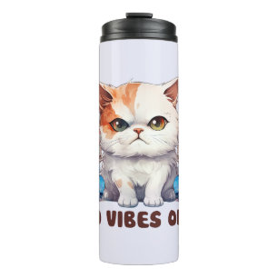 Bouteilles Isothermes Vibes incorrectes uniquement - Fierce Chat & Skuls
