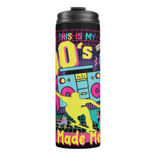 Bouteilles Isothermes Vibes Retro, Hip hop des années 90, m'a fait