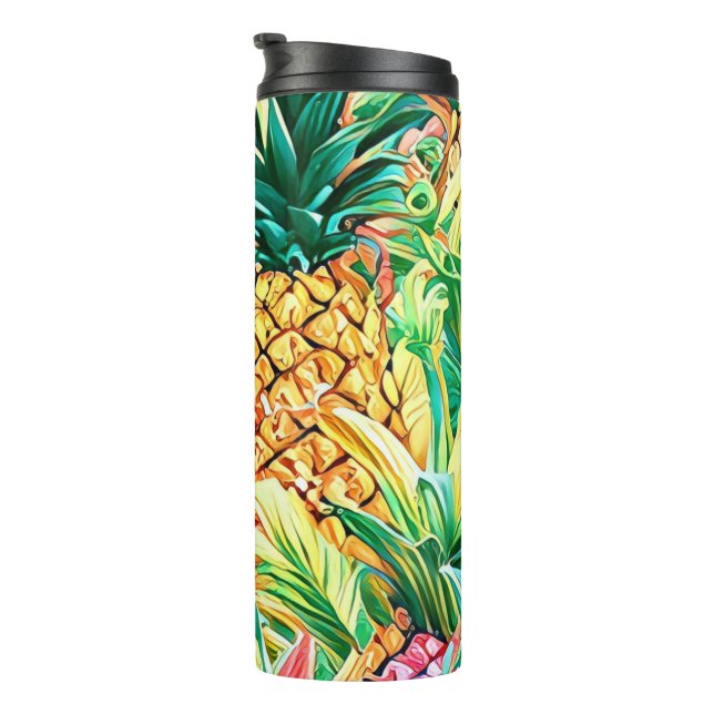 BOUTEILLES ISOTHERMES VIBRANT PINEAPPLE PARADISE (Tourné sur la droite)