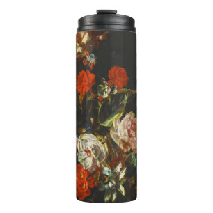 Bouteilles Isothermes Vie morte vintage avec fleurs