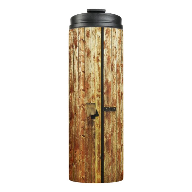 Bouteilles Isothermes Vielles portes en bois (Devant)