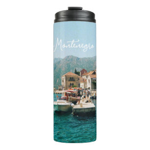 Bouteilles Isothermes Ville côtière de Perast, Monténégro