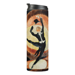 Bouteilles Isothermes Vintage 1920 Danseur de Vaudeville Charles Demuth