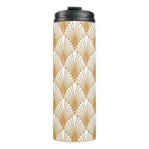 Bouteilles Isothermes vintage abstrait arabesque sans couture motif. Géa