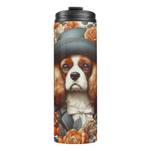 Bouteilles Isothermes Vintage Cavalier King Charles Peinture espagnole