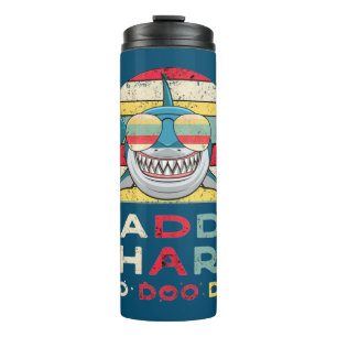 Bouteilles Isothermes Vintage Daddy Shark "Doo Doo Doo"