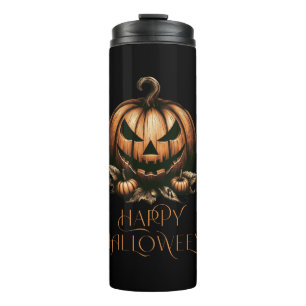 Bouteilles Isothermes Vintage heureux citrouille Halloween