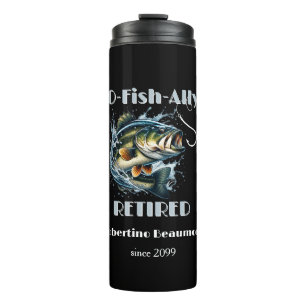 Bouteilles Isothermes Vintage OFishAlly Retraité Gros Poisson Morde à l'
