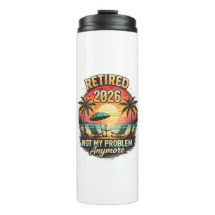 Bouteilles Isothermes Vintage Retraité 2026 plus mon problème