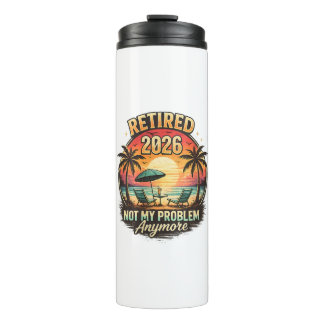 Bouteilles Isothermes Vintage Retraité 2026 plus mon problème