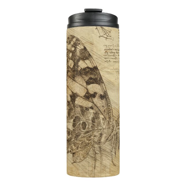 Bouteilles Isothermes Vintage | Style rustic Decoupage (Devant)