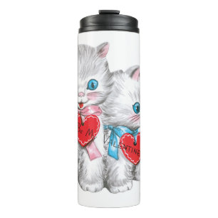 Bouteilles Isothermes Vintage Valentine nom personnalisé tumbler