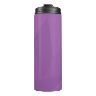 Bouteilles Isothermes Violet, géométrique, cool, tendance, art simple mo