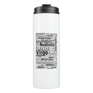 Bouteilles Isothermes Virgo Zodiac Mot Cloud Inspiration