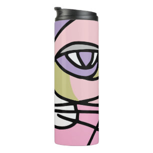 Bouteilles Isothermes Visage de chat