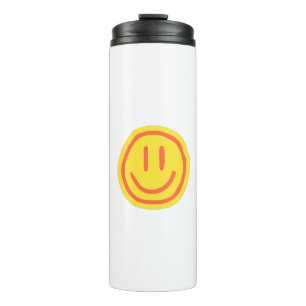 Bouteilles Isothermes Visage Souriant Mignon   Conception d'Émoji Positi