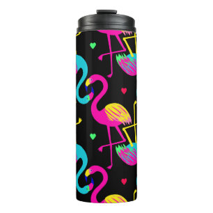 Bouteilles Isothermes Vivid tropical, hawaïen exotique sans couture moti