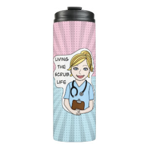 Bouteilles Isothermes Vivre la vie de l'infirmière, aidante, médecin