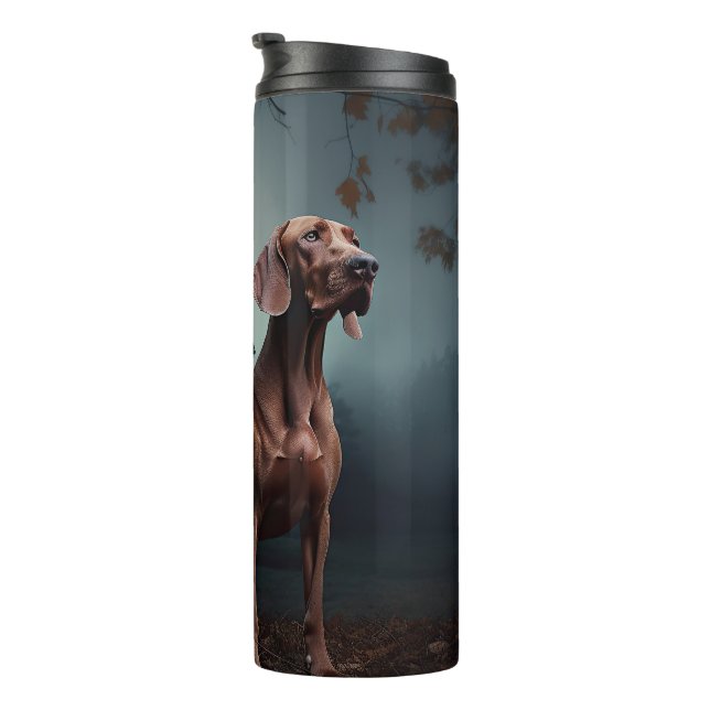 Bouteilles Isothermes Vizsla Halloween Effrayant (Tourné sur la droite)