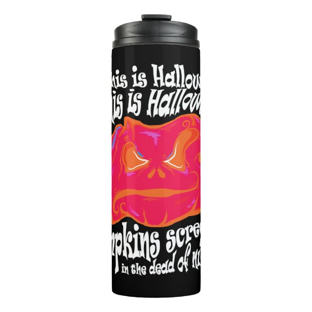 Bouteilles Isothermes Voici Halloween (Devant)