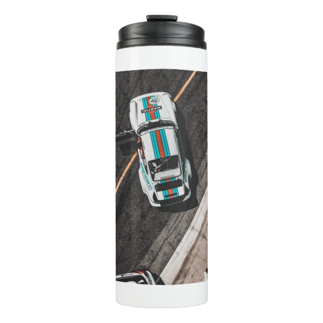 Bouteilles Isothermes Voiture de course blanche (Devant)