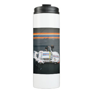 Bouteilles Isothermes Voiture de course classique blanche