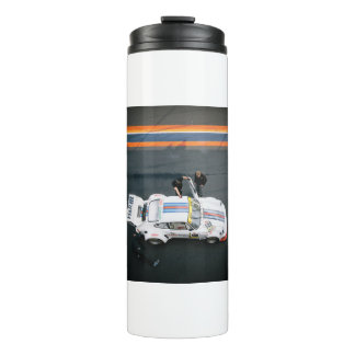 Bouteilles Isothermes Voiture de course classique blanche