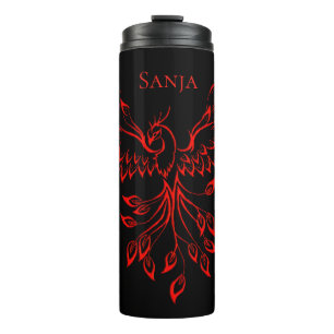 Bouteilles Isothermes Vol rouge de Phoenix personnalisé