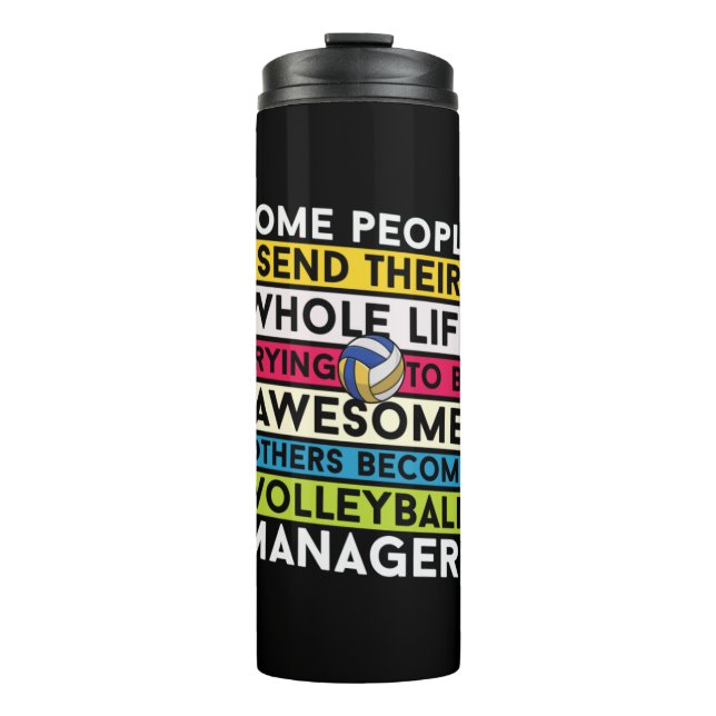 Bouteilles Isothermes Volleyball Player | Volleyball Managers (Devant)