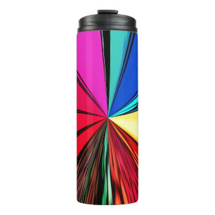 Bouteilles Isothermes Vortex arc-en-ciel coloré 608