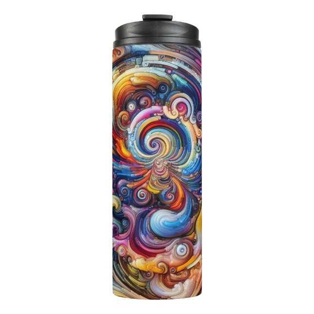 Bouteilles Isothermes Vortex couleur dynamique (Devant)