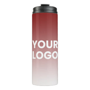 Bouteilles Isothermes Votre logo et le dégradé de couleurs Arrière - pla