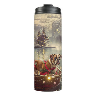 Bouteilles Isothermes Voyage de Noël festif de Boxer
