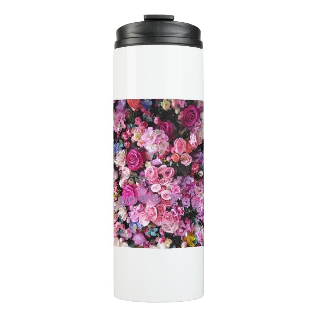 Bouteilles Isothermes Voyage rose Love Mugs (Devant)