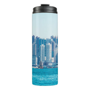 Bouteilles Isothermes Vue sur le port de Hong Kong de jour. asie, asie,
