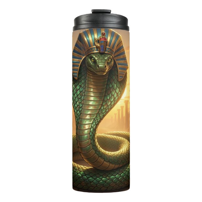 Bouteilles Isothermes Wadjet – déesse serpent égyptienne (Devant)