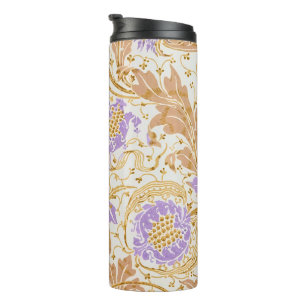 Bouteilles Isothermes Walter Crane Arts & Crafts Art floral pourpre